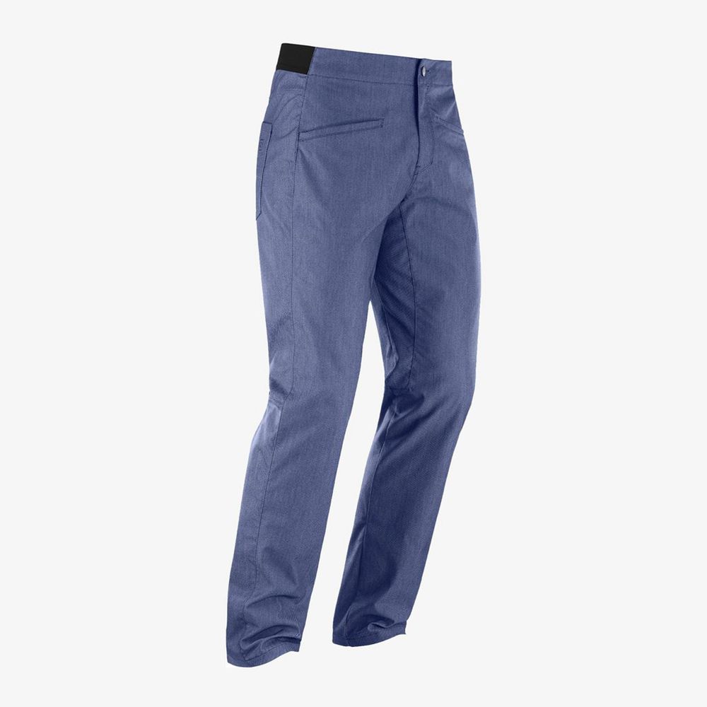 Pantalon Salomon WAYFARER TAPERED DENIM Homme Indigo | OTREF-1597