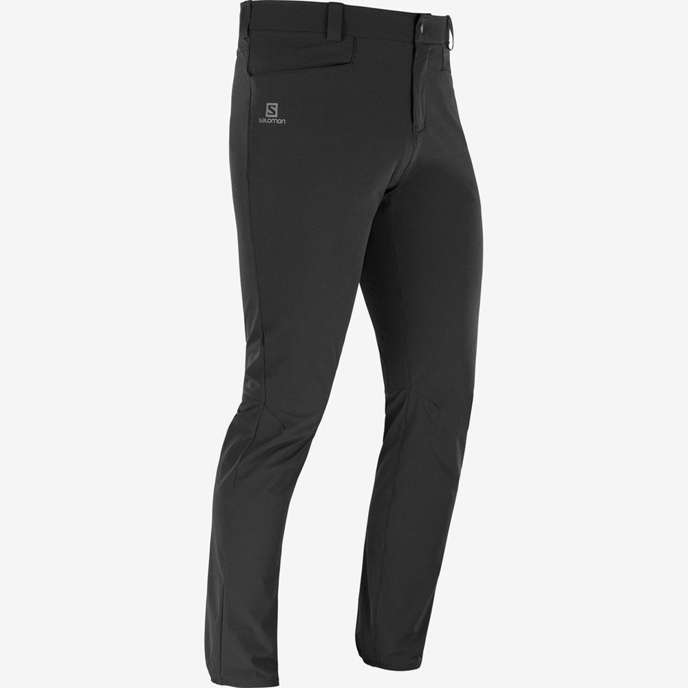 Pantalon Salomon WAYFARER TAPERED Homme Noir | ONRZB-4687