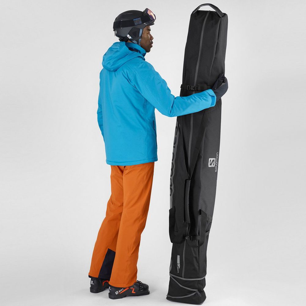 Sacs Salomon EXTEND 2 PAIRS 175+20 Skibag Homme Noir | MJXCU-7086