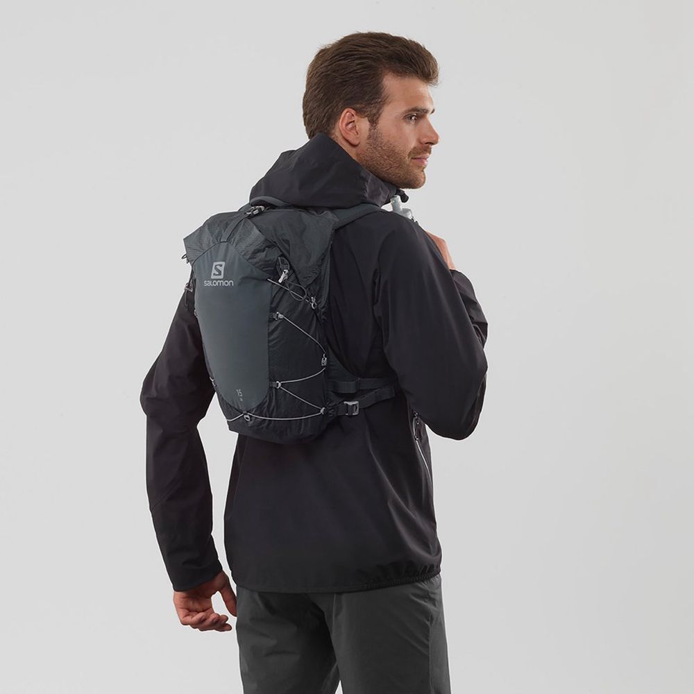 Sacs à Dos Salomon XA 15 Homme Noir | JGQTF-6027