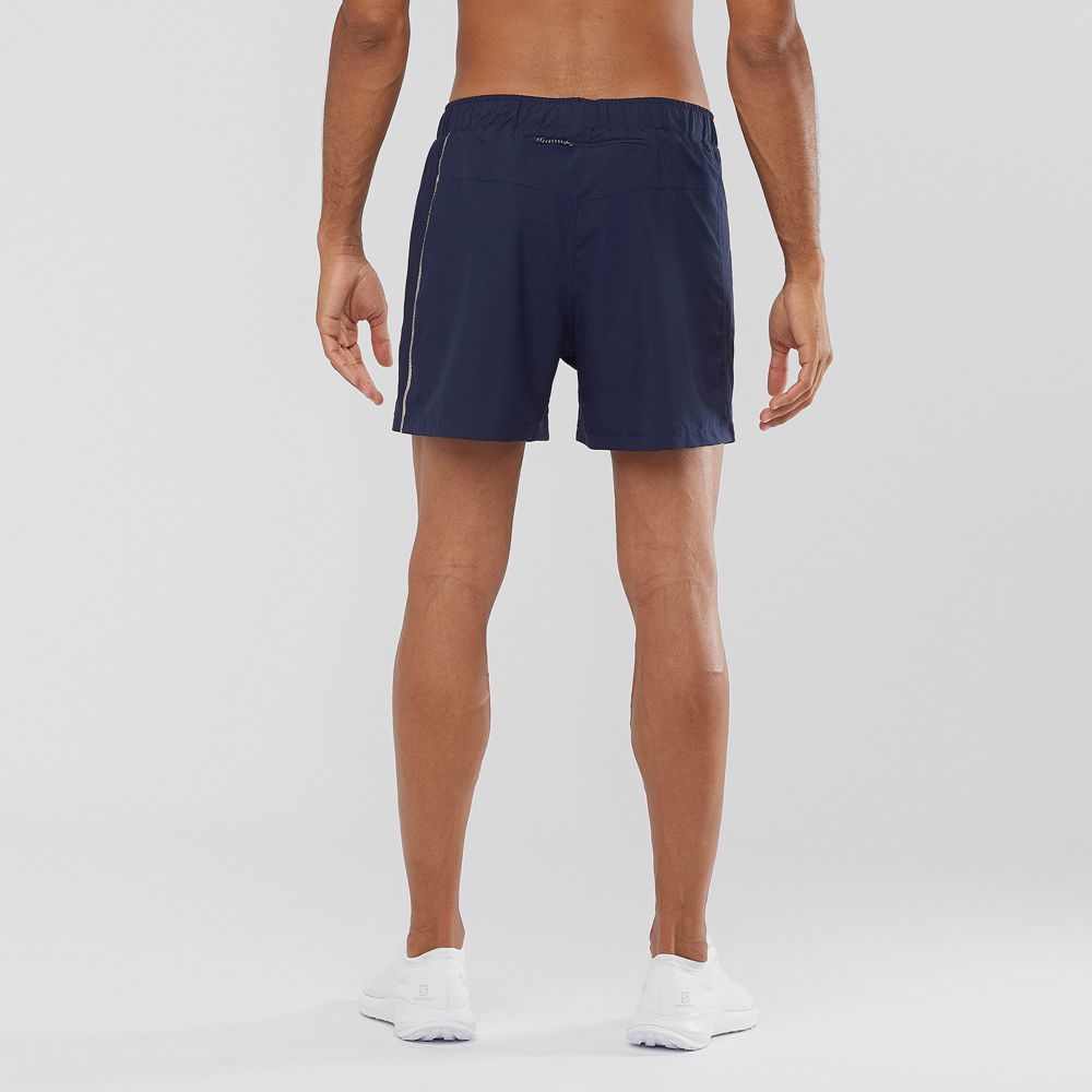 Short Salomon AGILE 5 Homme Bleu Marine | WBTMO-1690