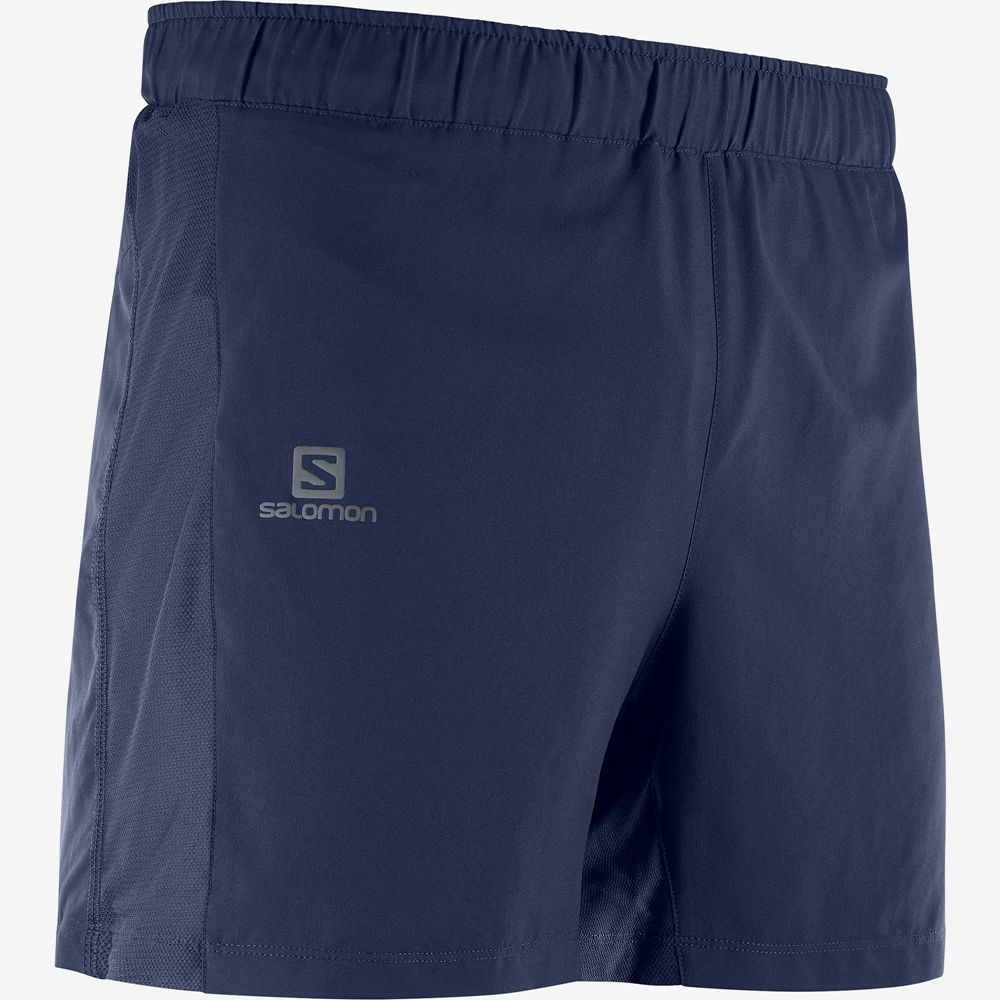 Short Salomon AGILE 5 Homme Bleu Marine | WBTMO-1690