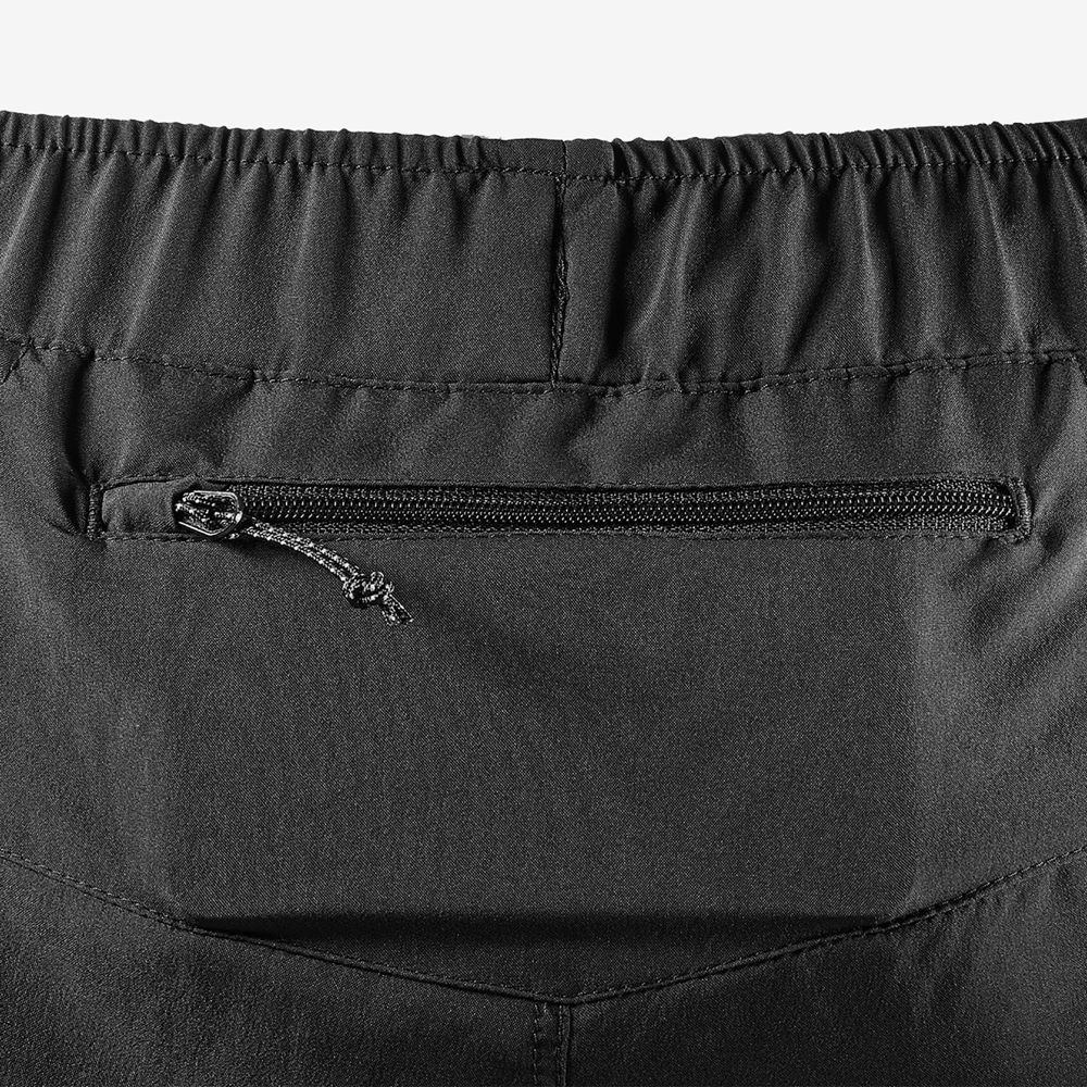 Short Salomon AGILE 5 Homme Noir | FLMOJ-9710