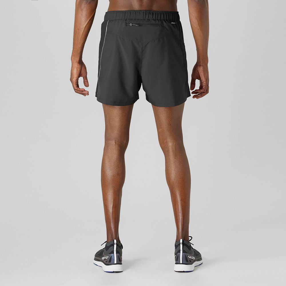 Short Salomon AGILE 5 Homme Noir | FLMOJ-9710