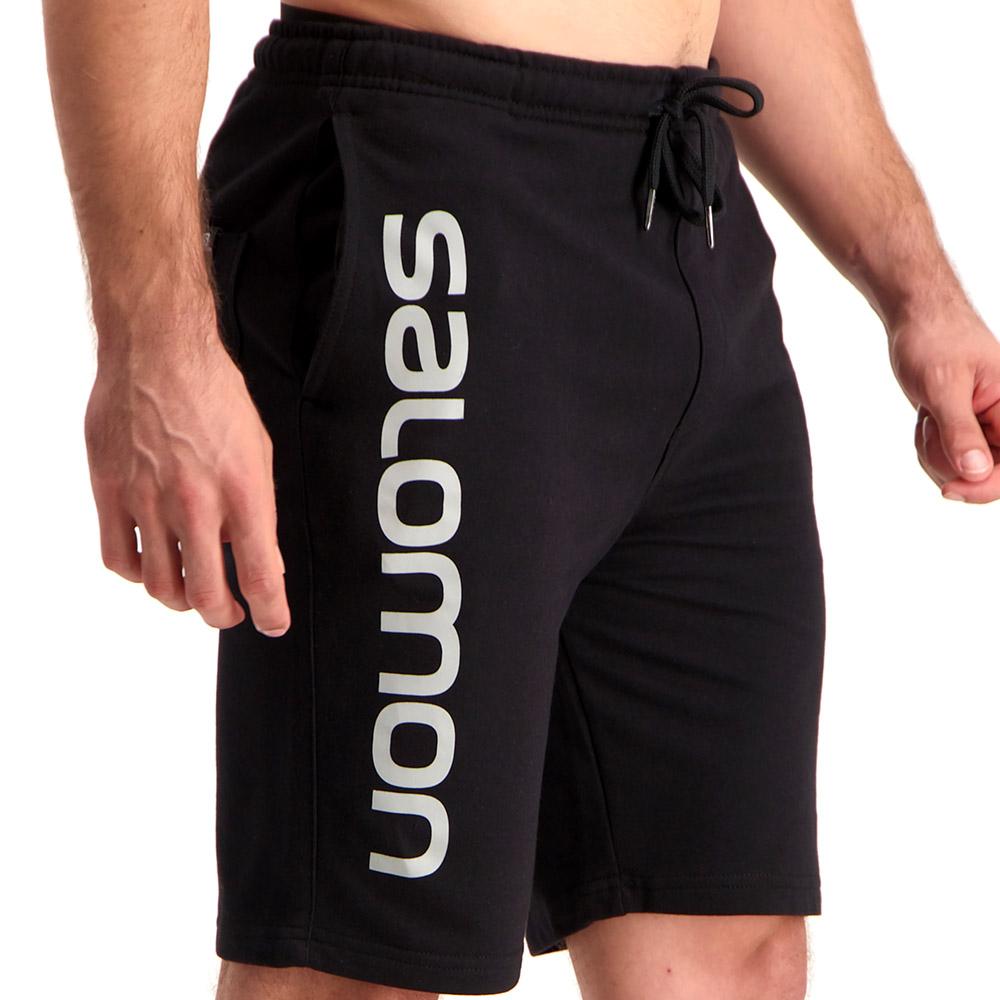 Short Salomon ECHO FLEECE M Homme Noir | SGOAR-7412