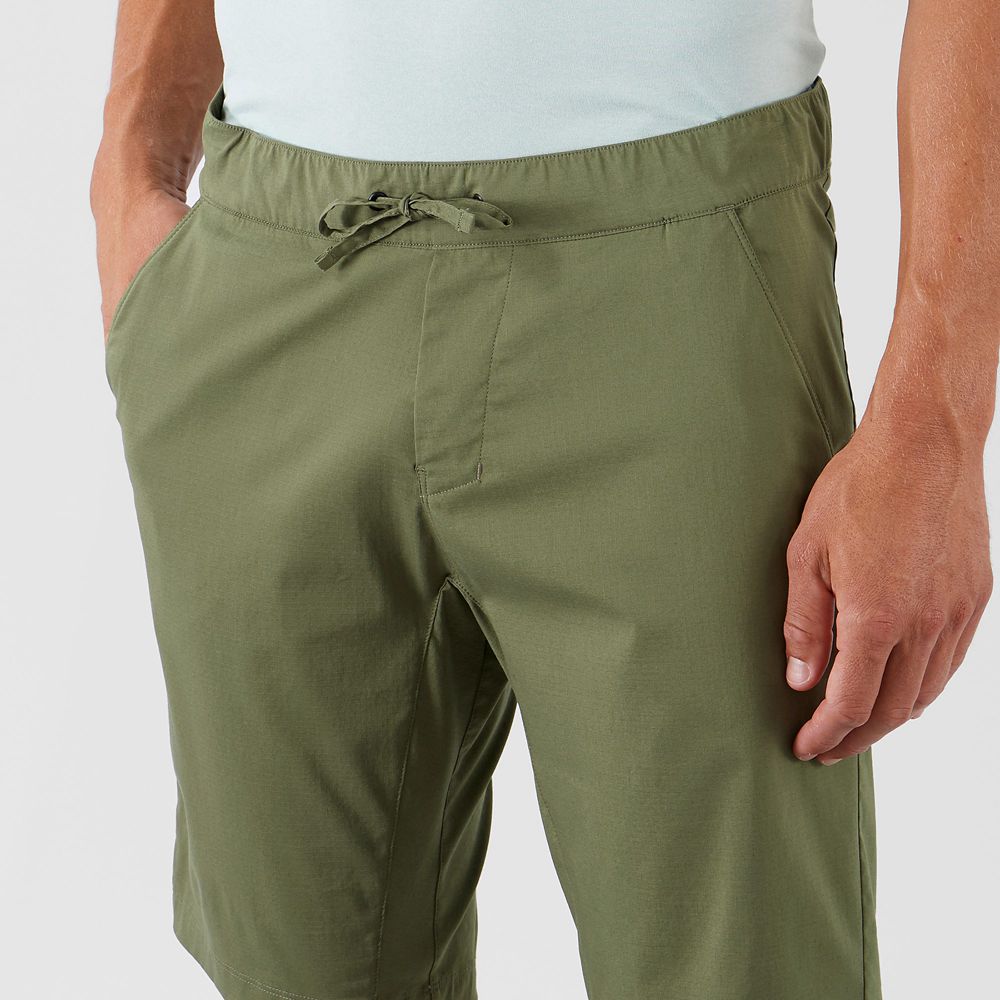 Short Salomon EXPLORE M Homme Vert Olive | MISCZ-9062