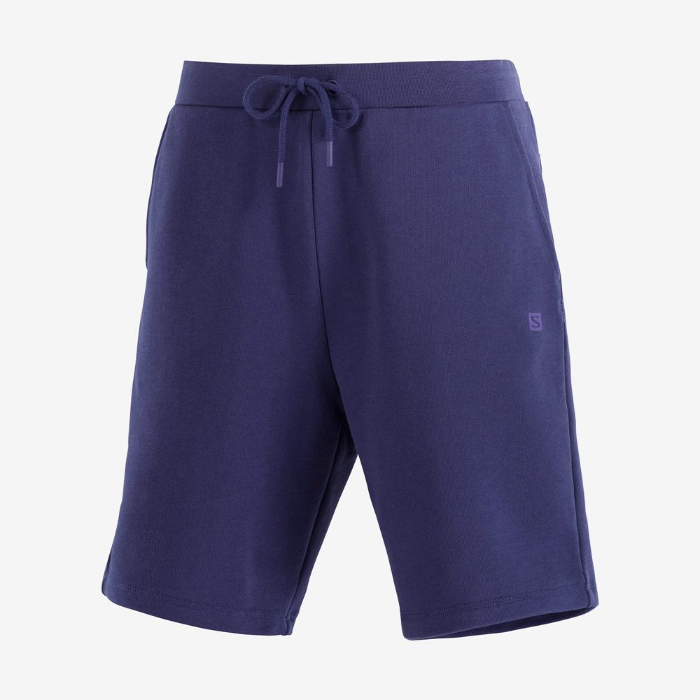 Short Salomon OUTLIFE TRACK M Homme Bleu Marine | LWUXN-5890