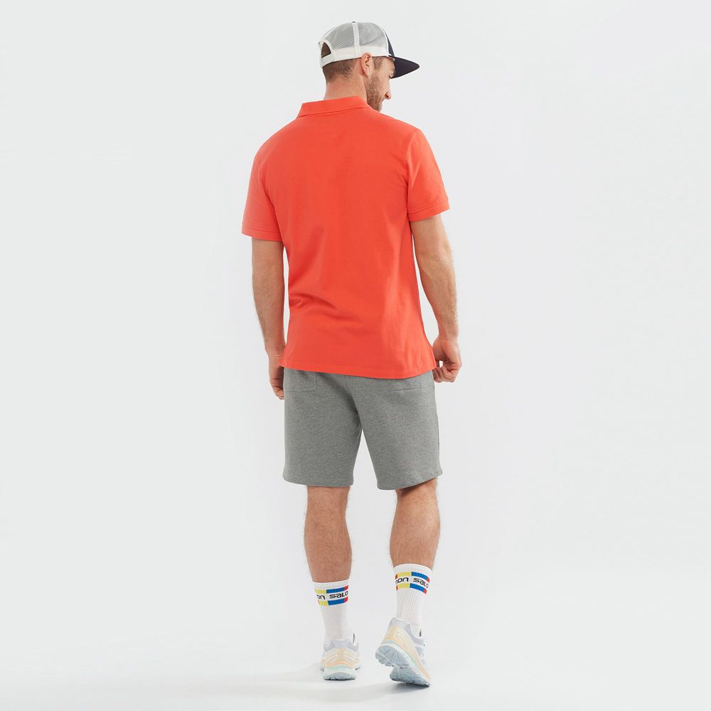 Short Salomon OUTLIFE TRACK M Homme Grise | VJCEY-6137