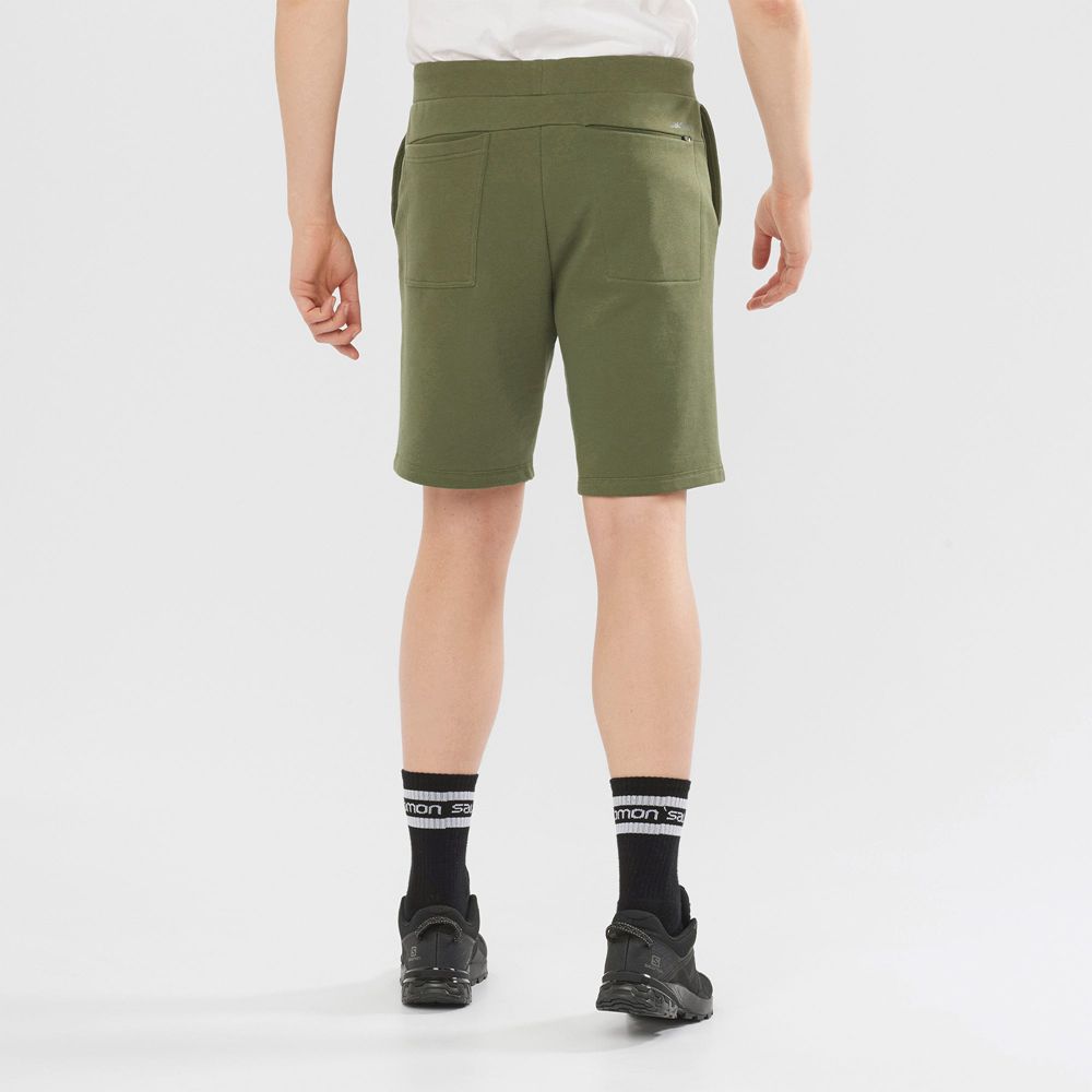 Short Salomon OUTLIFE TRACK M Homme Vert Olive | IBNHL-4051