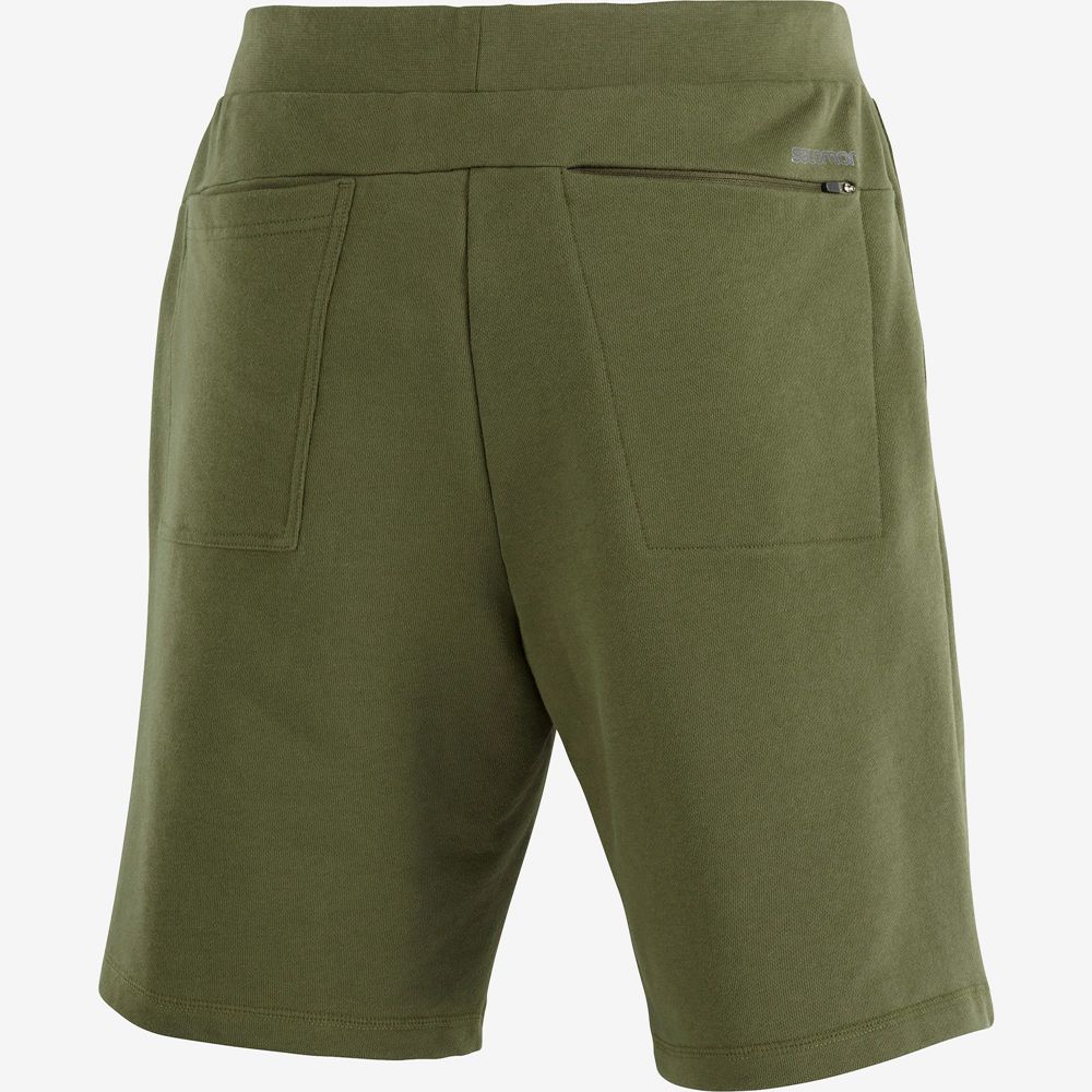 Short Salomon OUTLIFE TRACK M Homme Vert Olive | IBNHL-4051