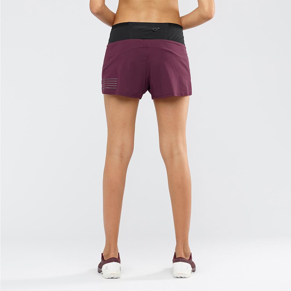 Short Salomon SENSE W Femme Violette | KENHI-1759