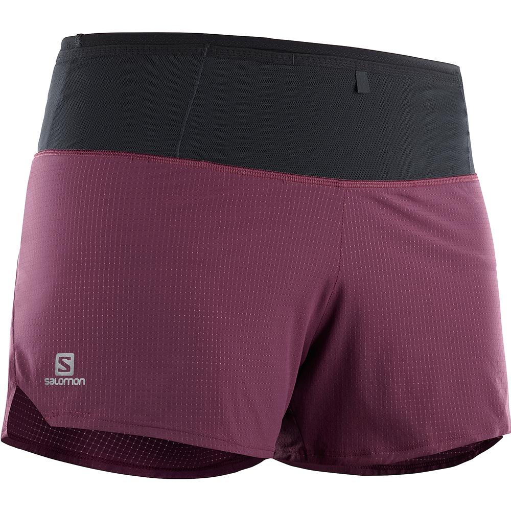 Short Salomon SENSE W Femme Violette | KENHI-1759