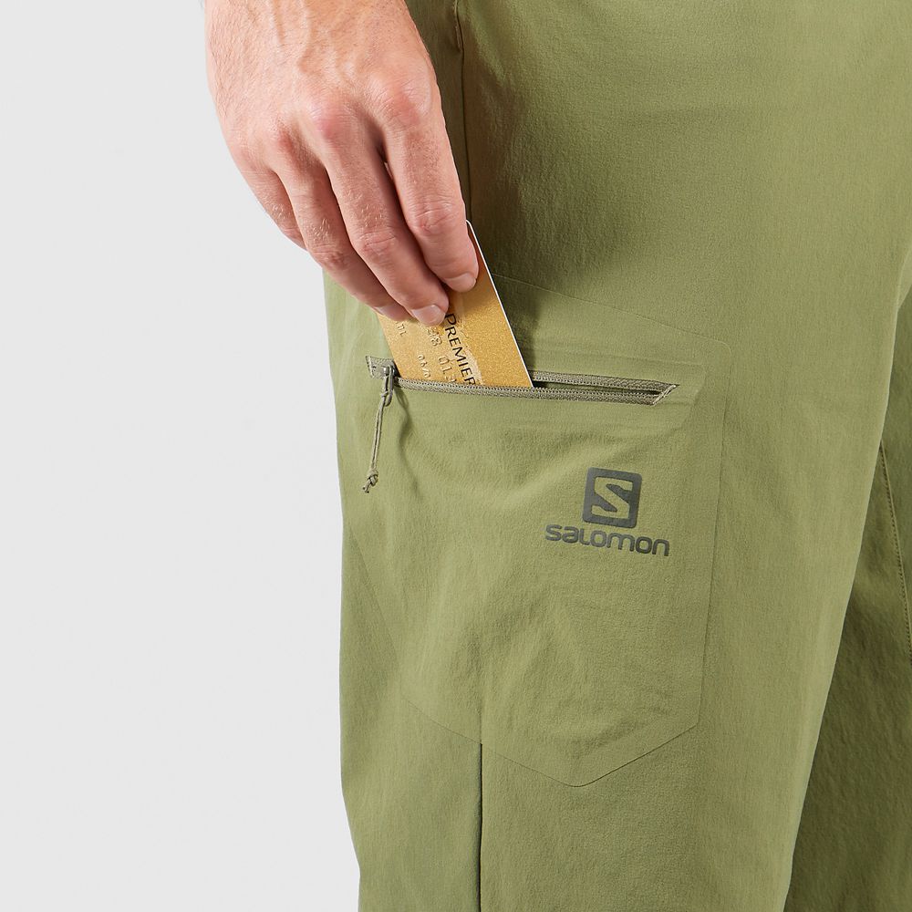 Short Salomon WAYFARER ALL SEASON STRAIGHT M Homme Vert Olive Vert | QSIWF-2867