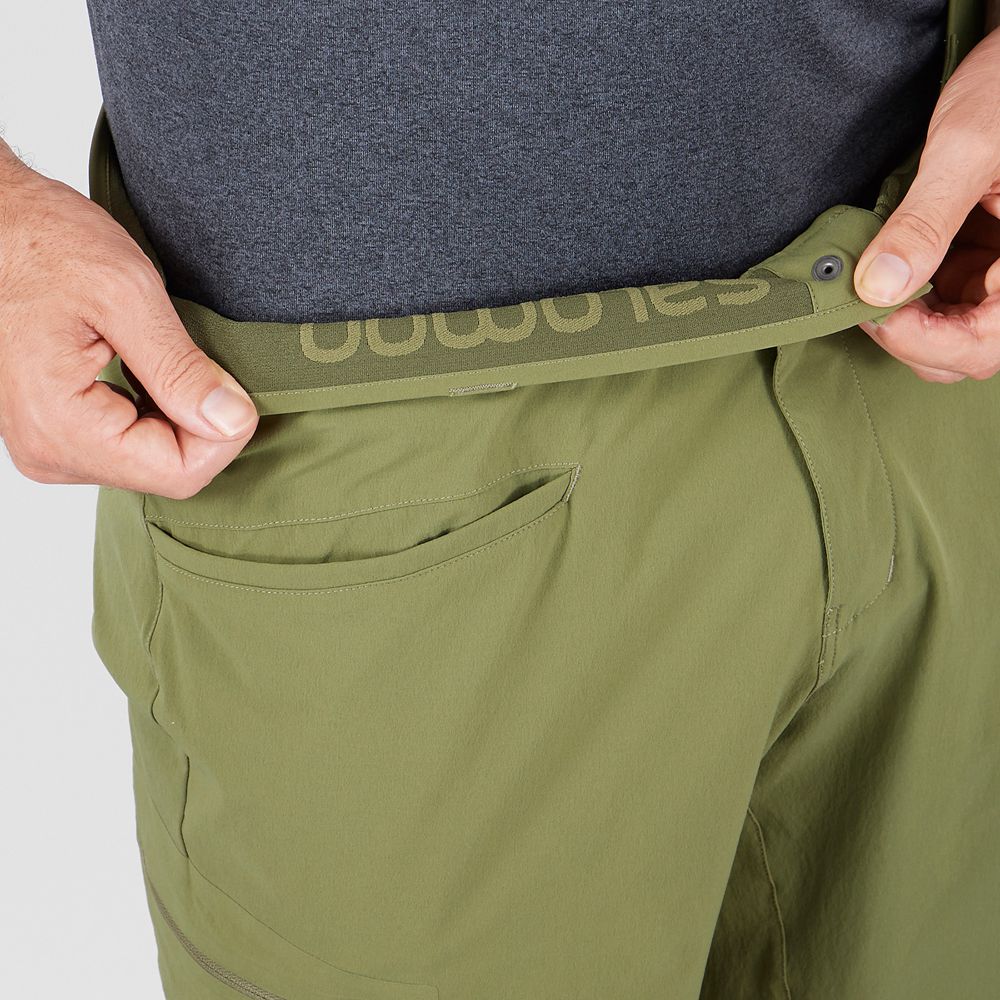 Short Salomon WAYFARER ALL SEASON STRAIGHT M Homme Vert Olive Vert | QSIWF-2867