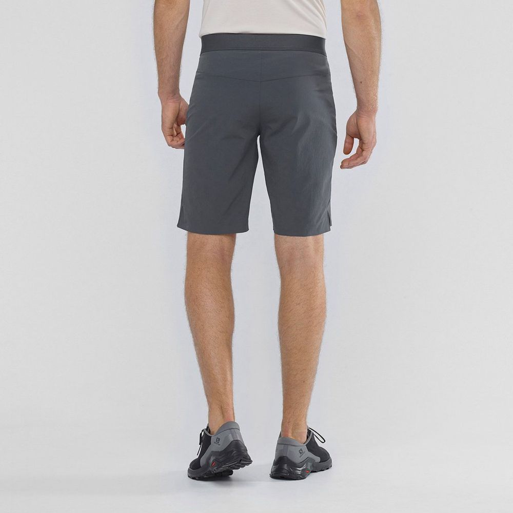 Short Salomon WAYFARER PULL ON Homme Noir | PMLWY-9458