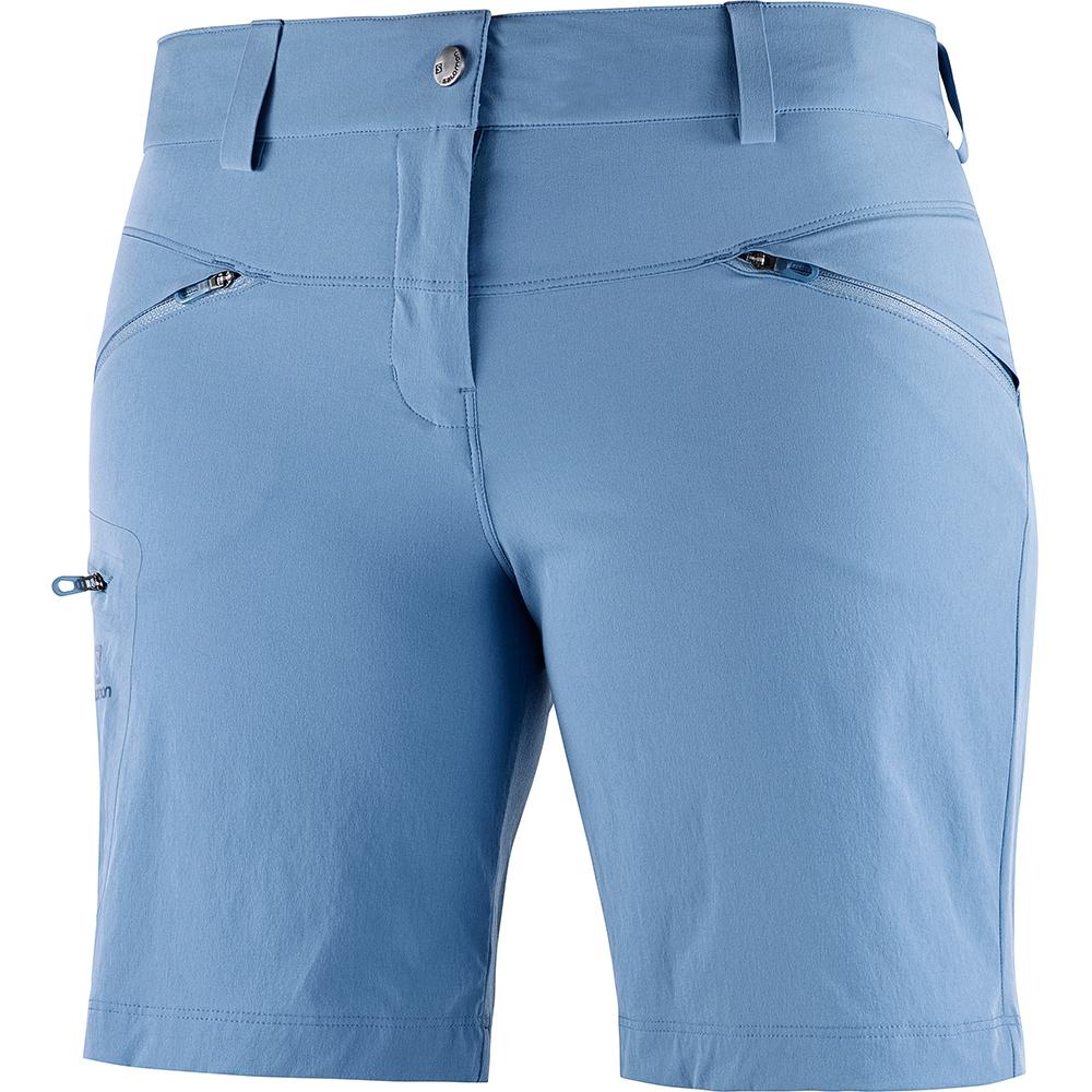 Short Salomon WAYFARER W Femme Bleu | KNCDA-3250