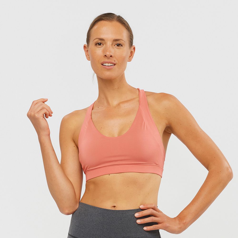 Soutien-Gorge Salomon COMET W Sport Femme Corail | YCFVR-2640