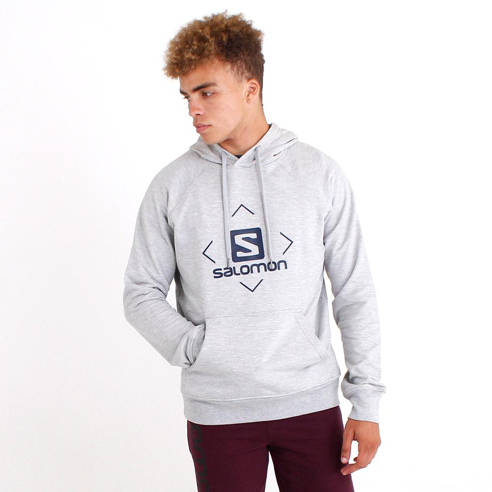 Sweatshirt Salomon FLY AWAY M Homme Grise | GAPEU-2140