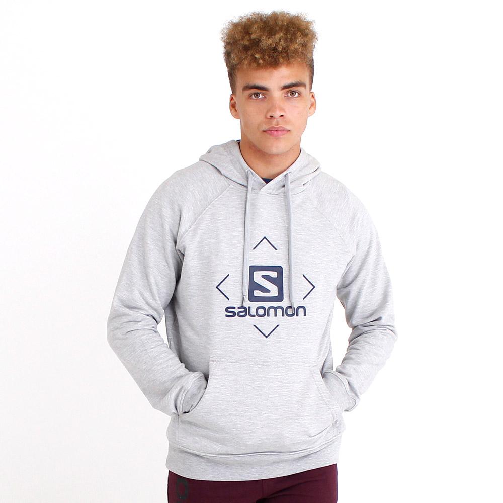 Sweatshirt Salomon FLY AWAY M Homme Grise | GAPEU-2140