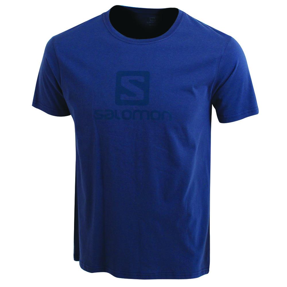 T Shirts Salomon ACHIEVE SS TE B Enfant Bleu Marine | RTSOC-4917