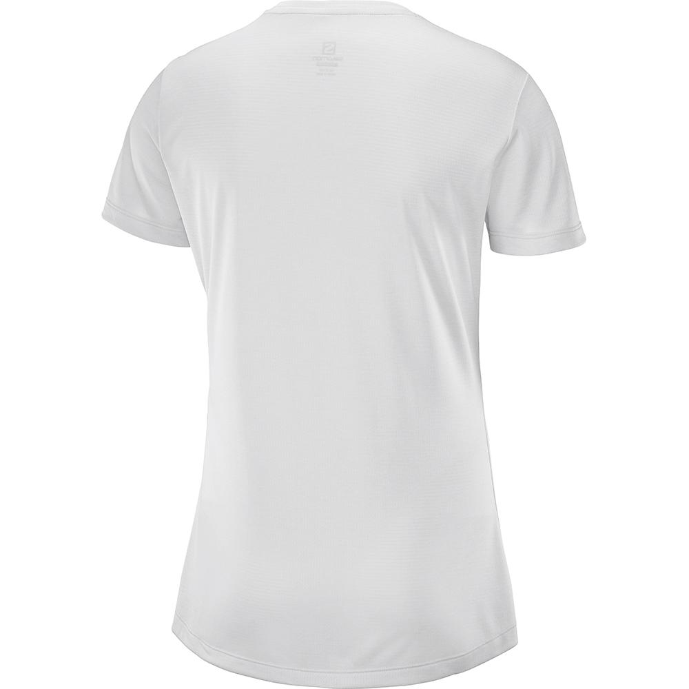 T Shirts Salomon AGILE SS W Femme Grise Clair | SVYXQ-2834