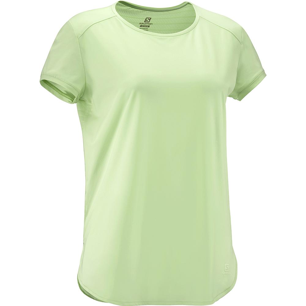 T Shirts Salomon COMET BREEZE W Femme Blanche | MJUYO-0485