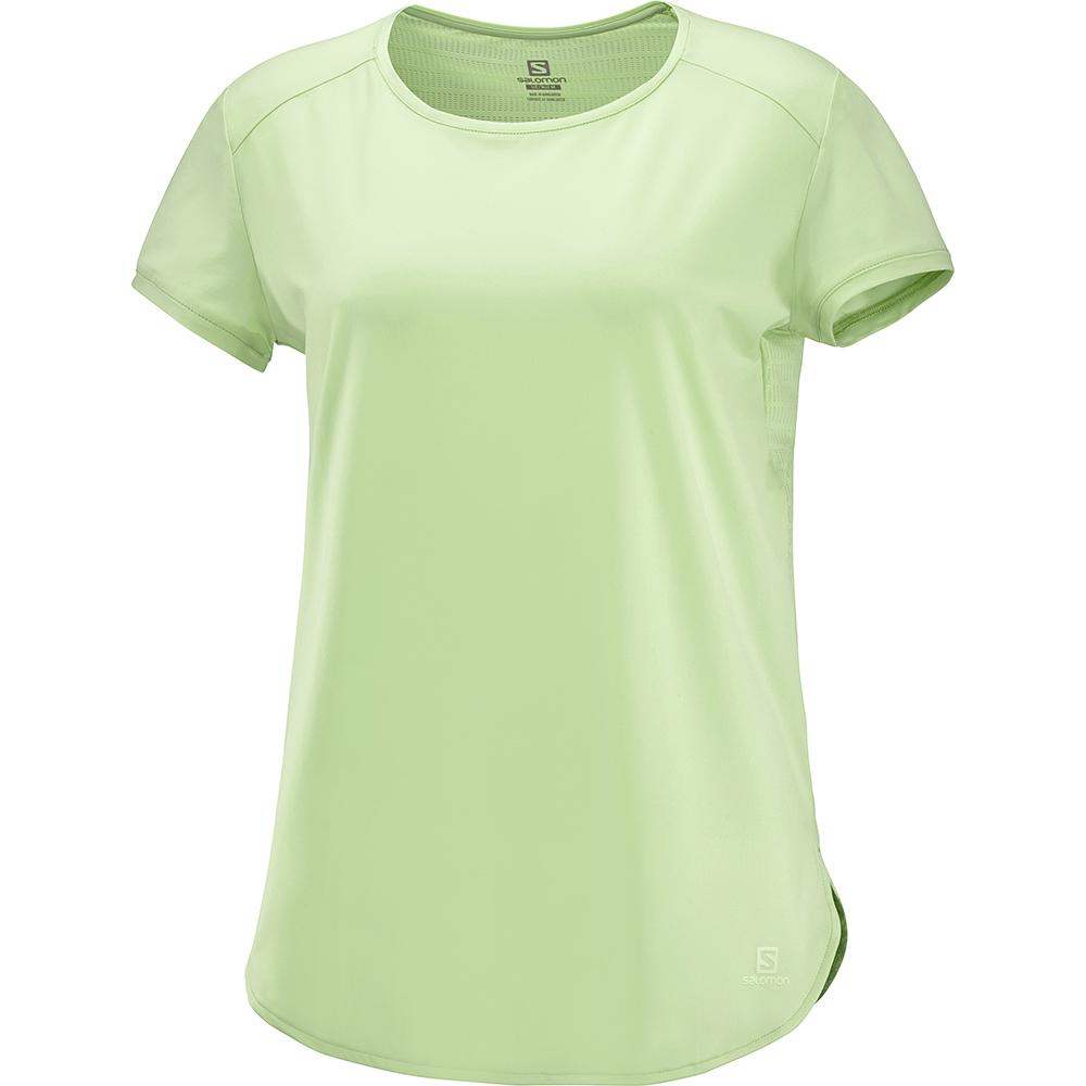 T Shirts Salomon COMET BREEZE W Femme Blanche | MJUYO-0485