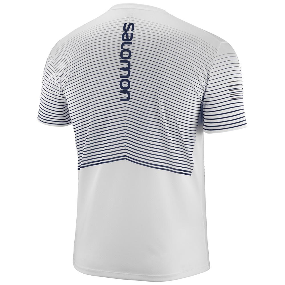 T Shirts Salomon SENSE M Homme Blanche | KXIMA-0684