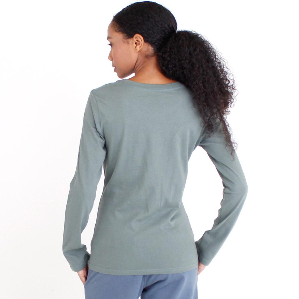 T Shirts Salomon SMOOTH LS W Long Sleeve Femme Vert | CWVRB-3108