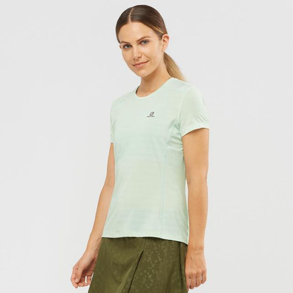 T Shirts Salomon XA Femme Beige | REGZD-4106