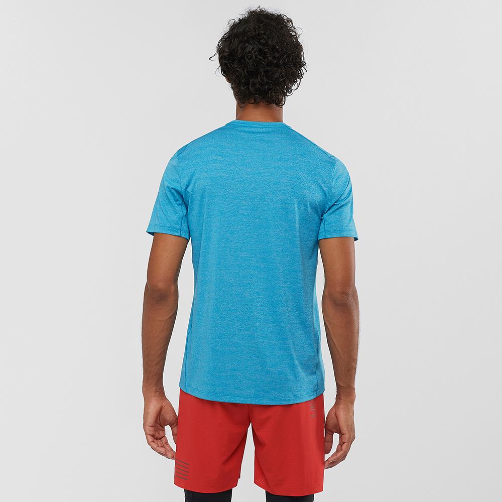 T Shirts Salomon XA M Homme Bleu | IKVUA-0345