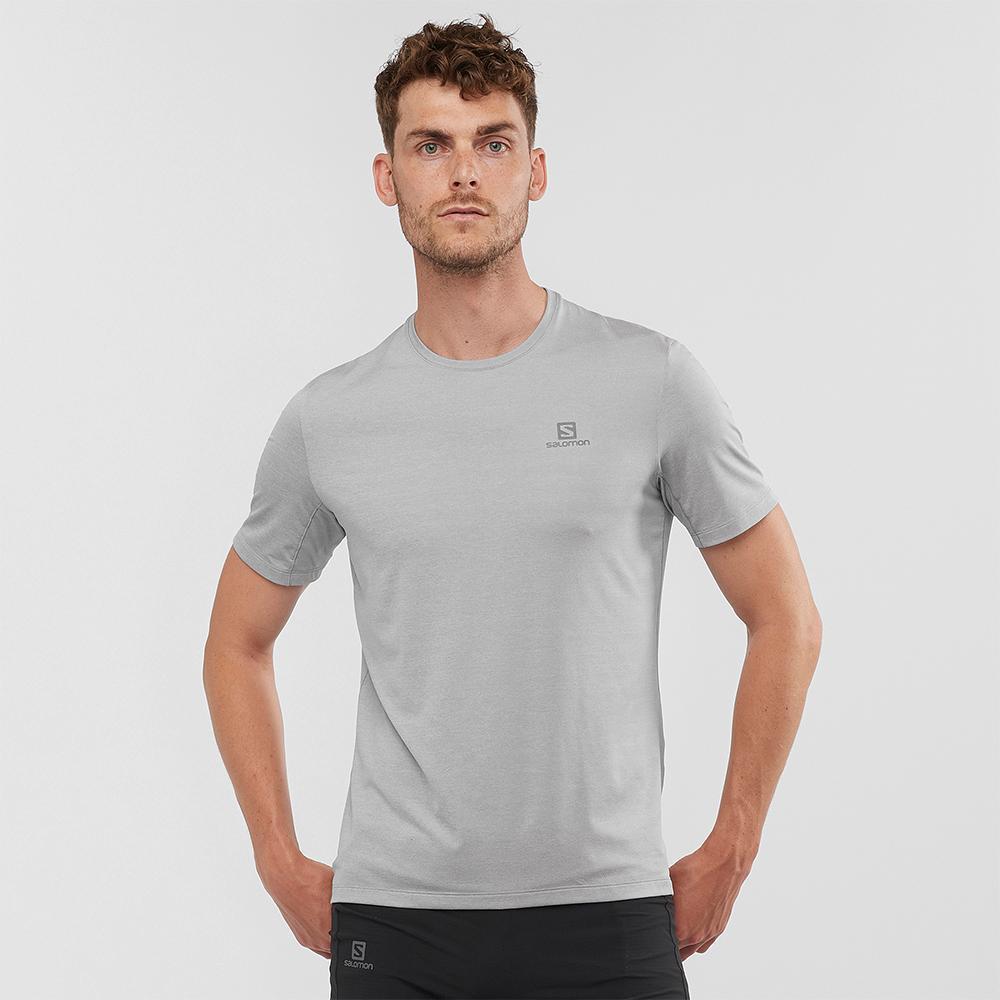 T Shirts Salomon XA M Homme Grise | FIVHP-6345