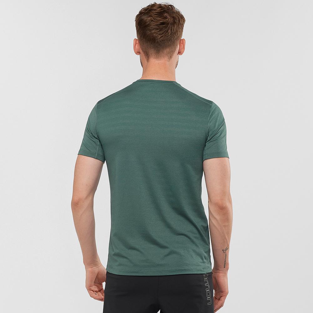 T Shirts Salomon XA M Homme Vert | UJDFB-9021