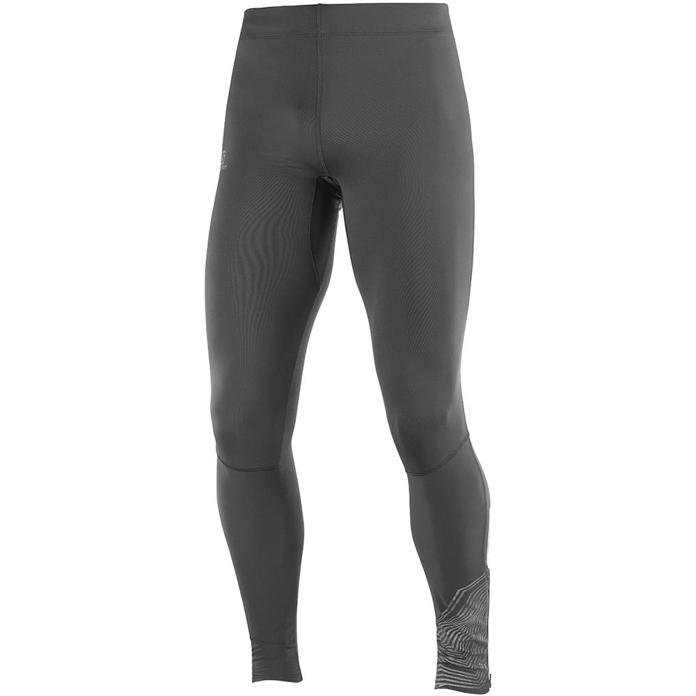 Tights Salomon AGILE LONG M Homme Noir | HCGAK-2736