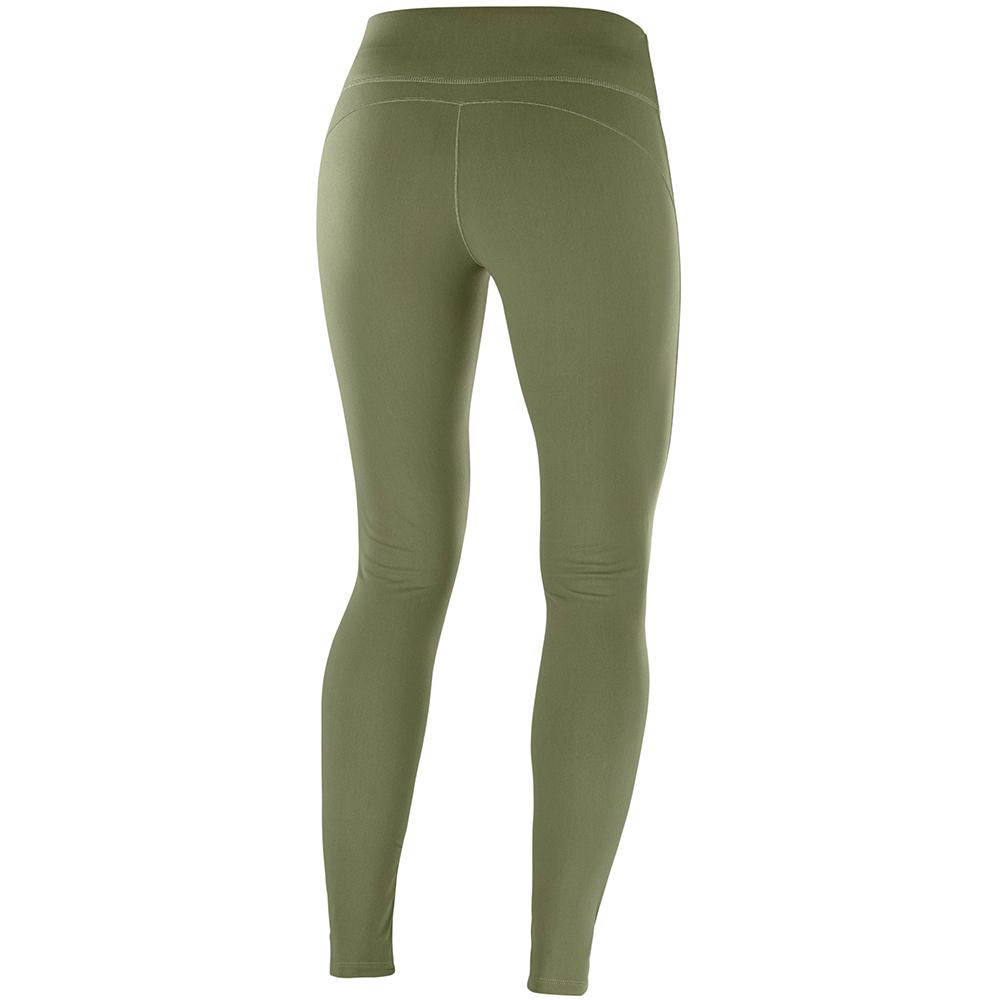 Tights Salomon COMET WARM W Femme Vert Olive | PLHOA-1873