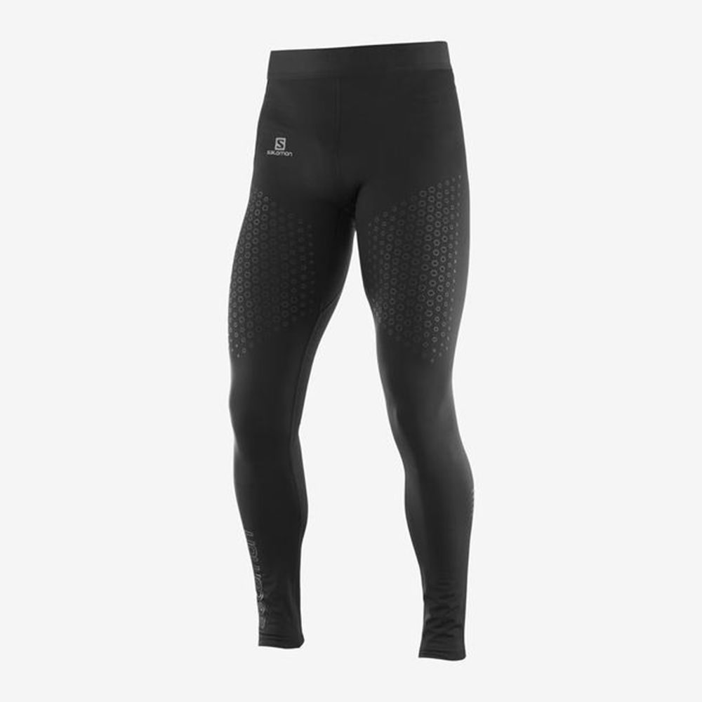 Tights Salomon EXO MOTION LONG Homme Noir | JHWPD-3057