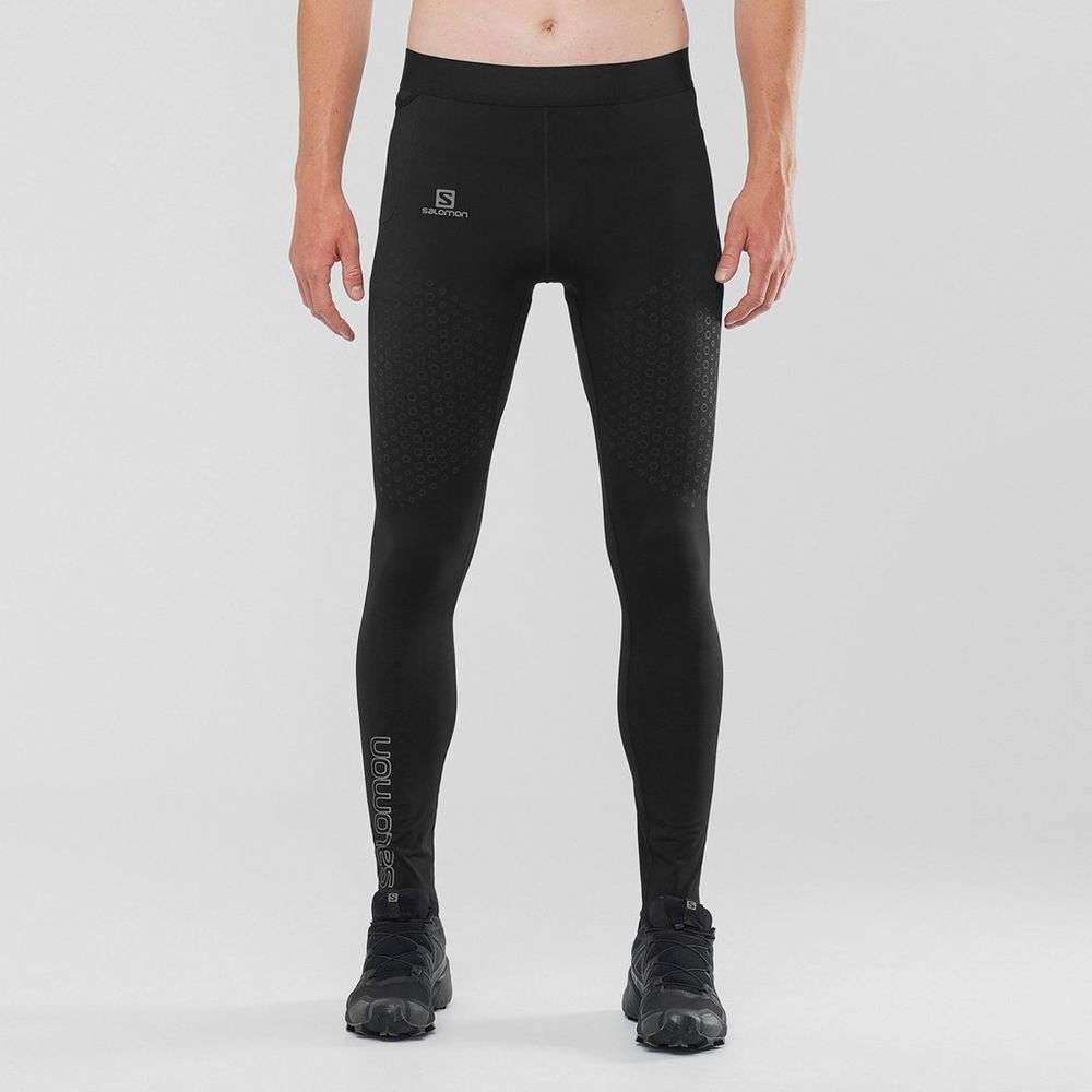 Tights Salomon EXO MOTION LONG Homme Noir | JHWPD-3057