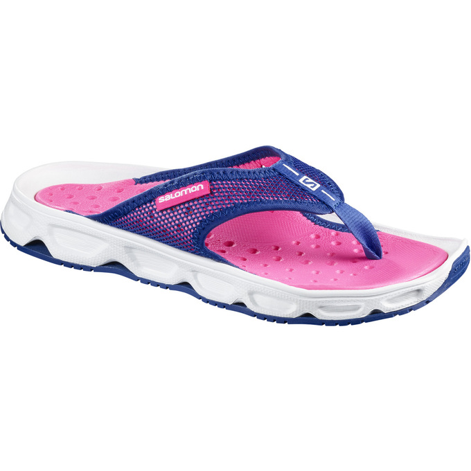 Tong Salomon RX BREAK W Femme Rose Blanche | DLMVT-3520