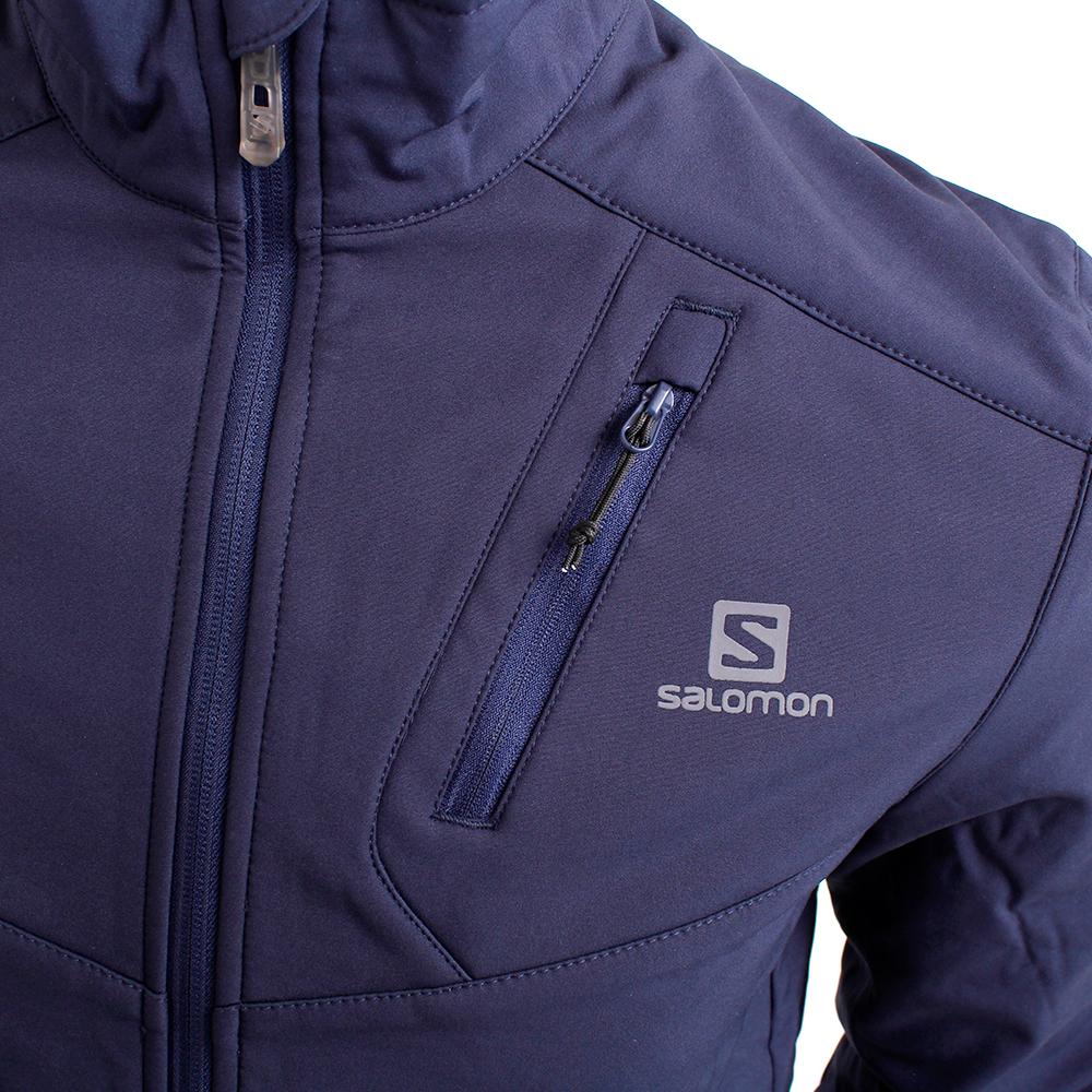 Vestes Salomon EMIN JKT M Homme Bleu Marine | OUWSX-0263