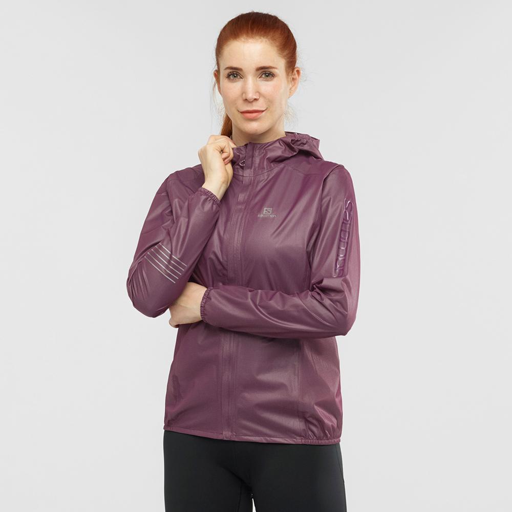 Vestes Salomon LIGHTNING RACE WP JKT W Femme Violette | PXGBW-5683