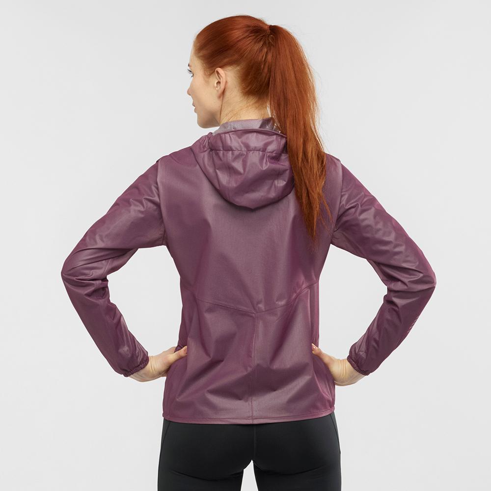 Vestes Salomon LIGHTNING RACE WP JKT W Femme Violette | PXGBW-5683