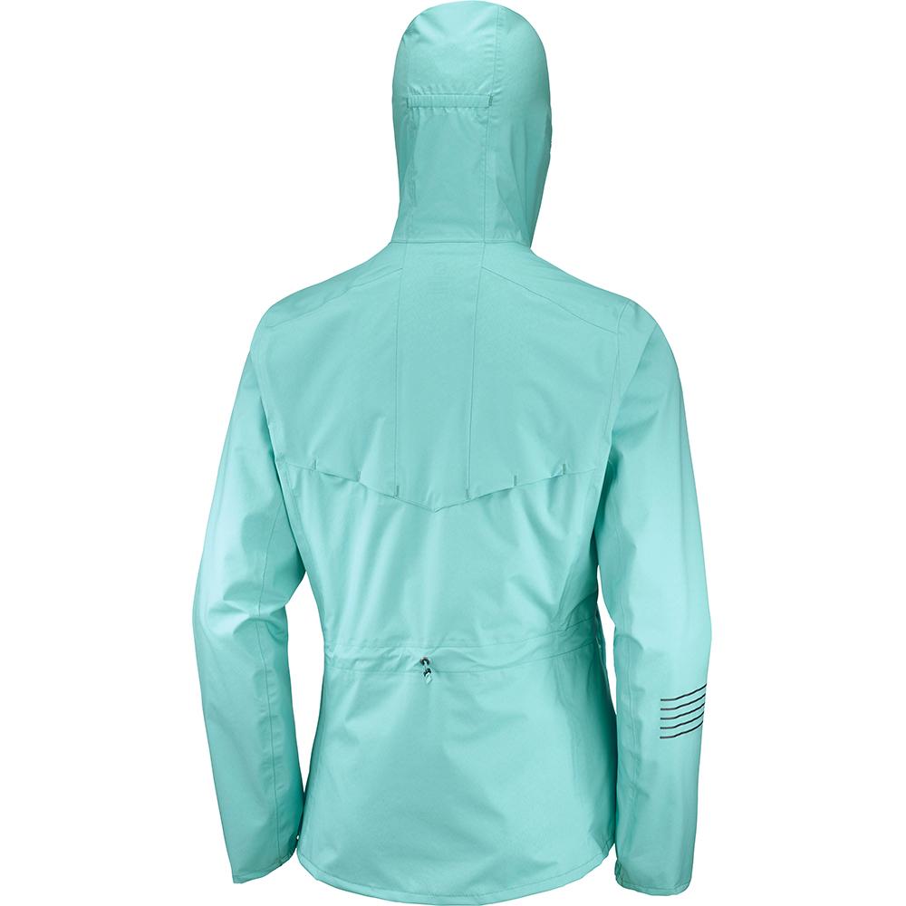 Vestes Salomon LIGHTNING WP JKT W Femme Turquoise | RKHSV-6872